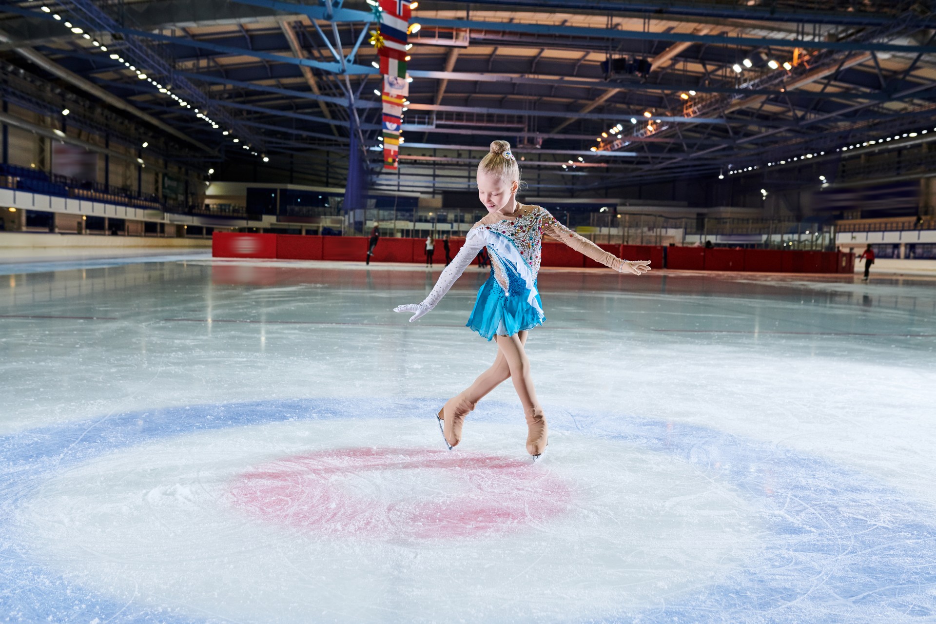 Talented Little Figure-Skater